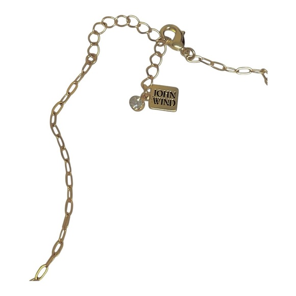 NWT John Wind Locket Initial K Necklace - Picture 3 of 4